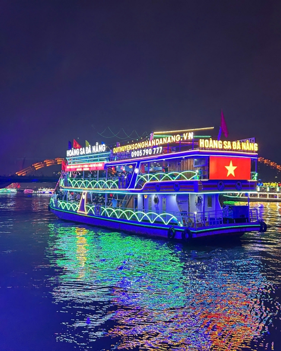 Du ngoạn sông Hàn về đêm/ thưởng thức cầu Rồng phun lửa & nước (T6,7,CN)